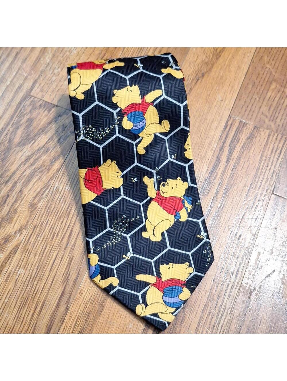 Disney Winnie The Pooh Black Tie